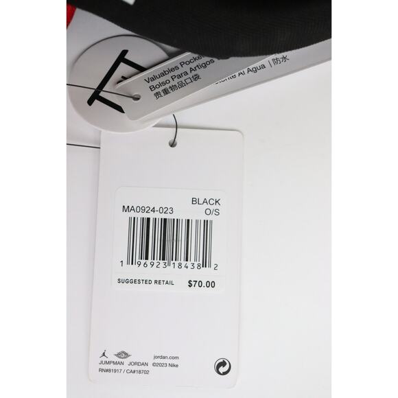 Air Jordan Air Patrol Black Nior 15" Laptop Backpack Black Bag MA0924-023 READ - Picture 2 of 8